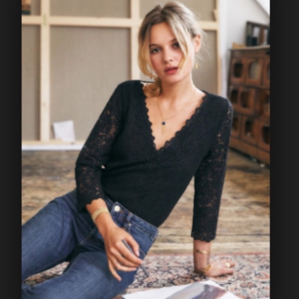 Sezane Dina blouse size 36